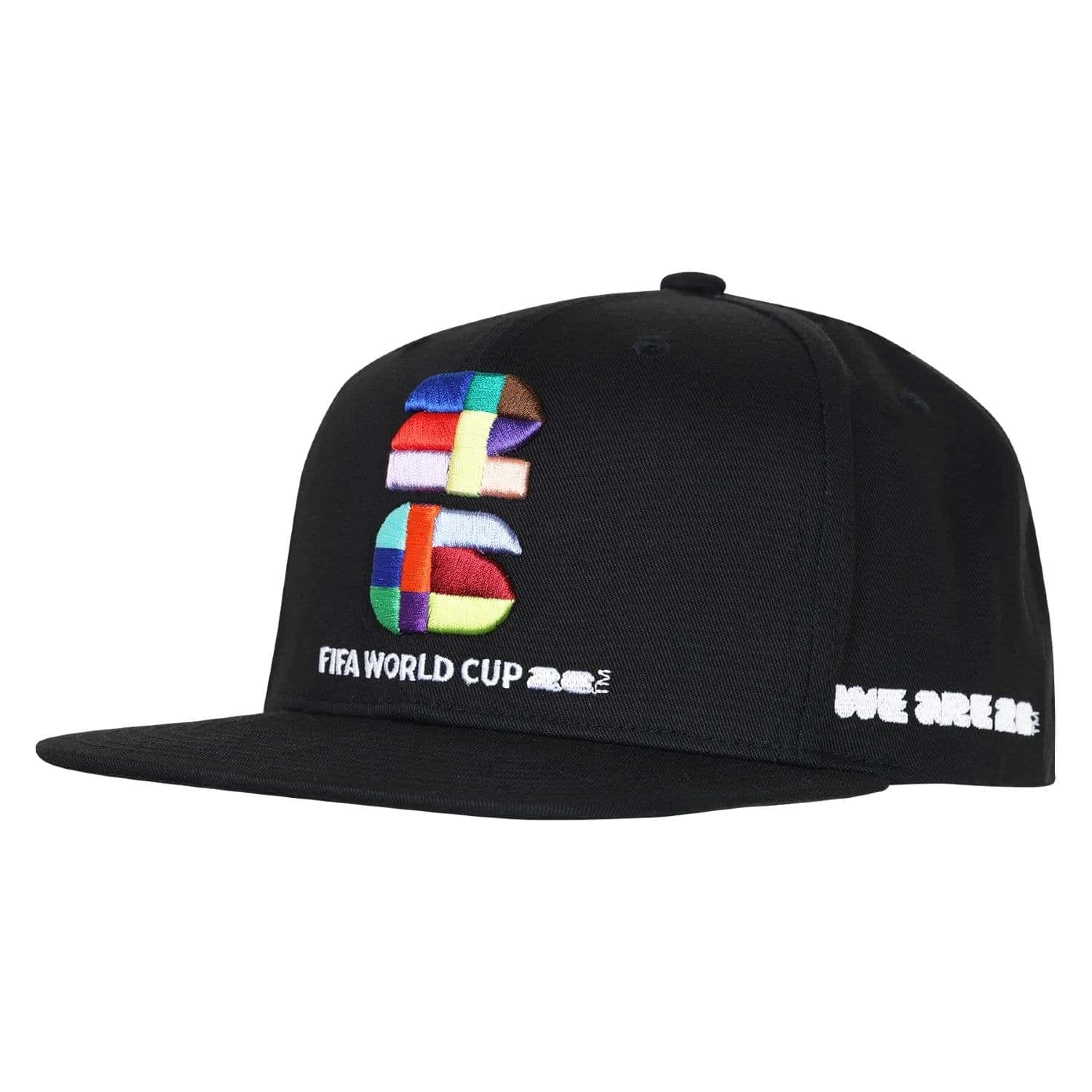 World Cup 2026 Emblem Flatbrim Hat