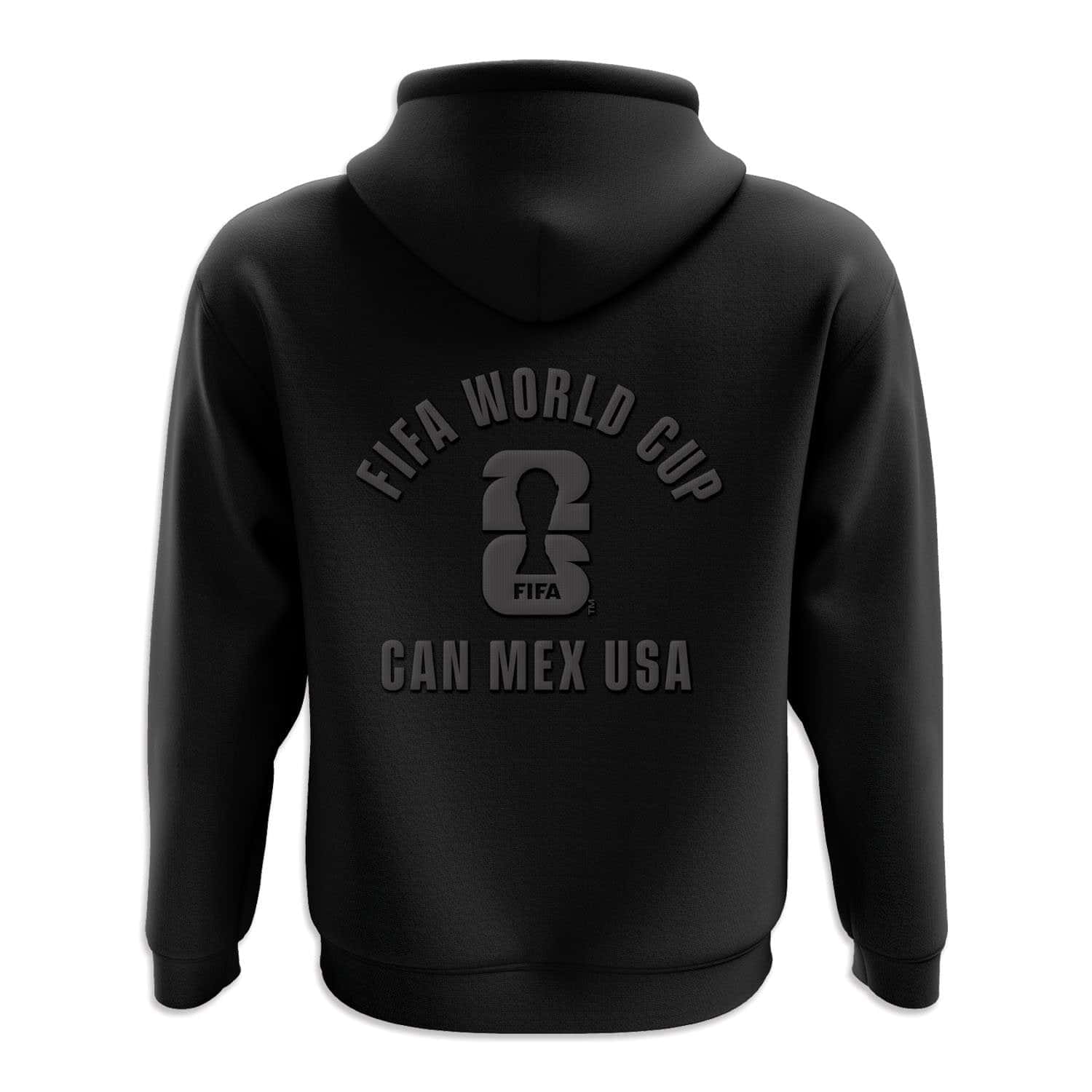 World Cup Puff Arch Black Hoodie