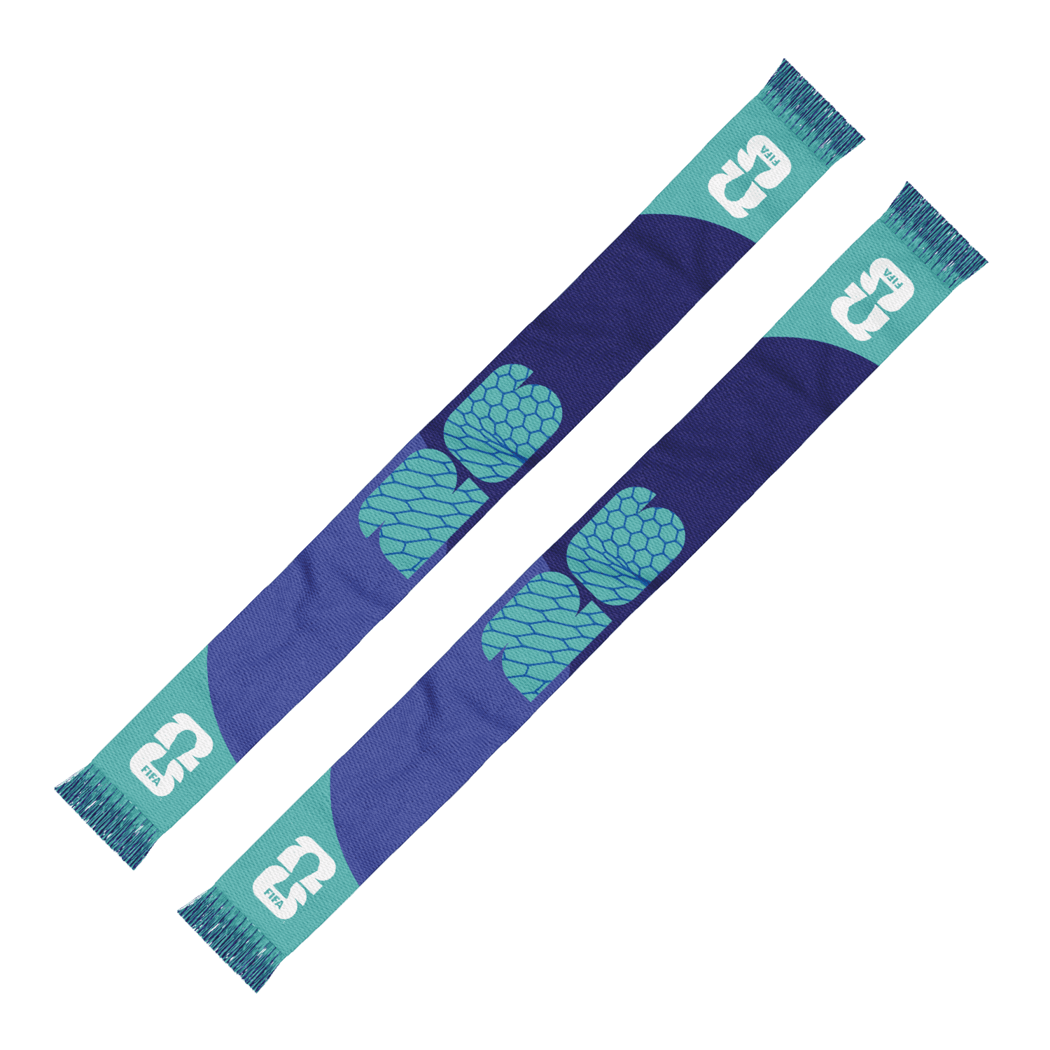 World Cup Goal Net Graphic Scarf