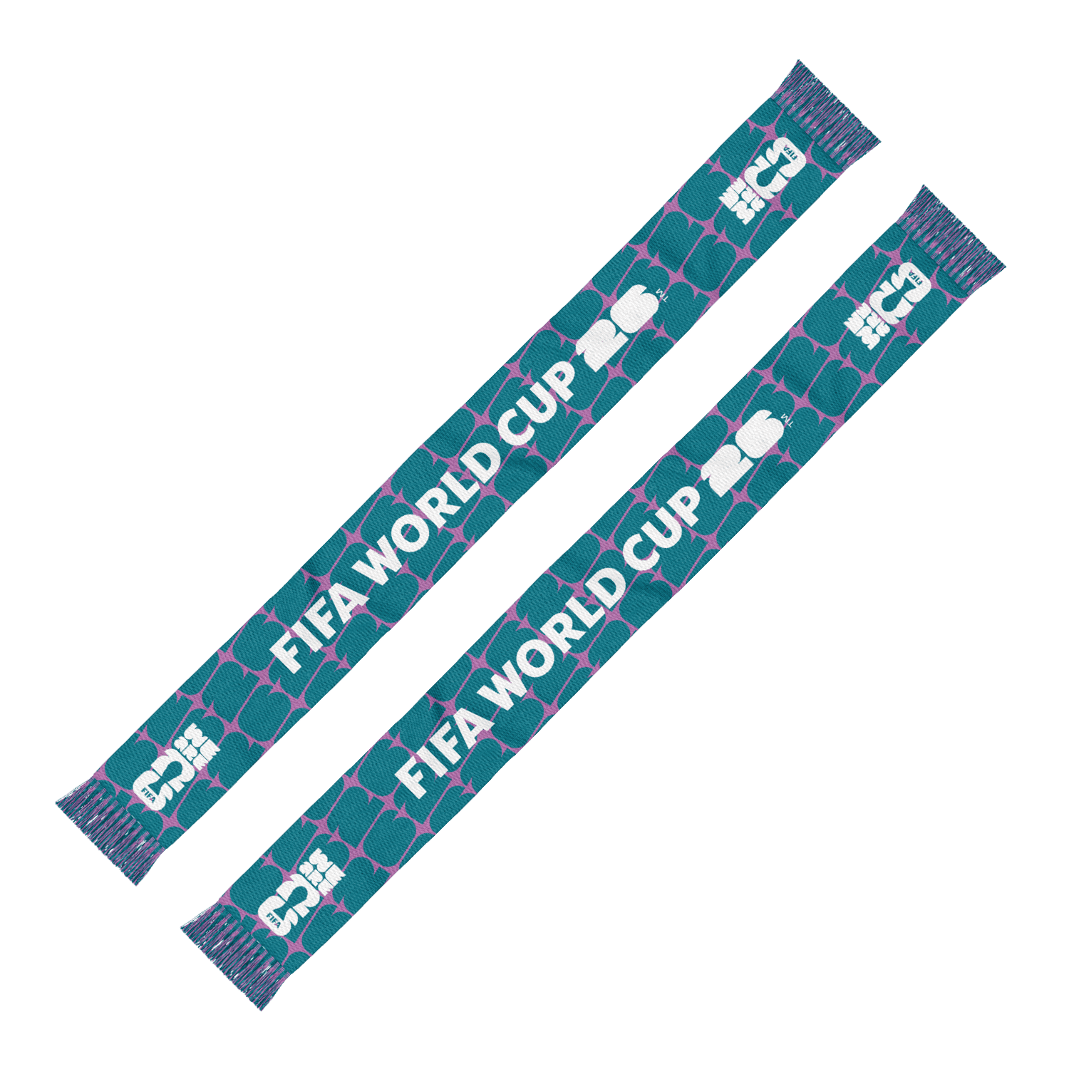 World Cup We Are 26 Slogan Scarf