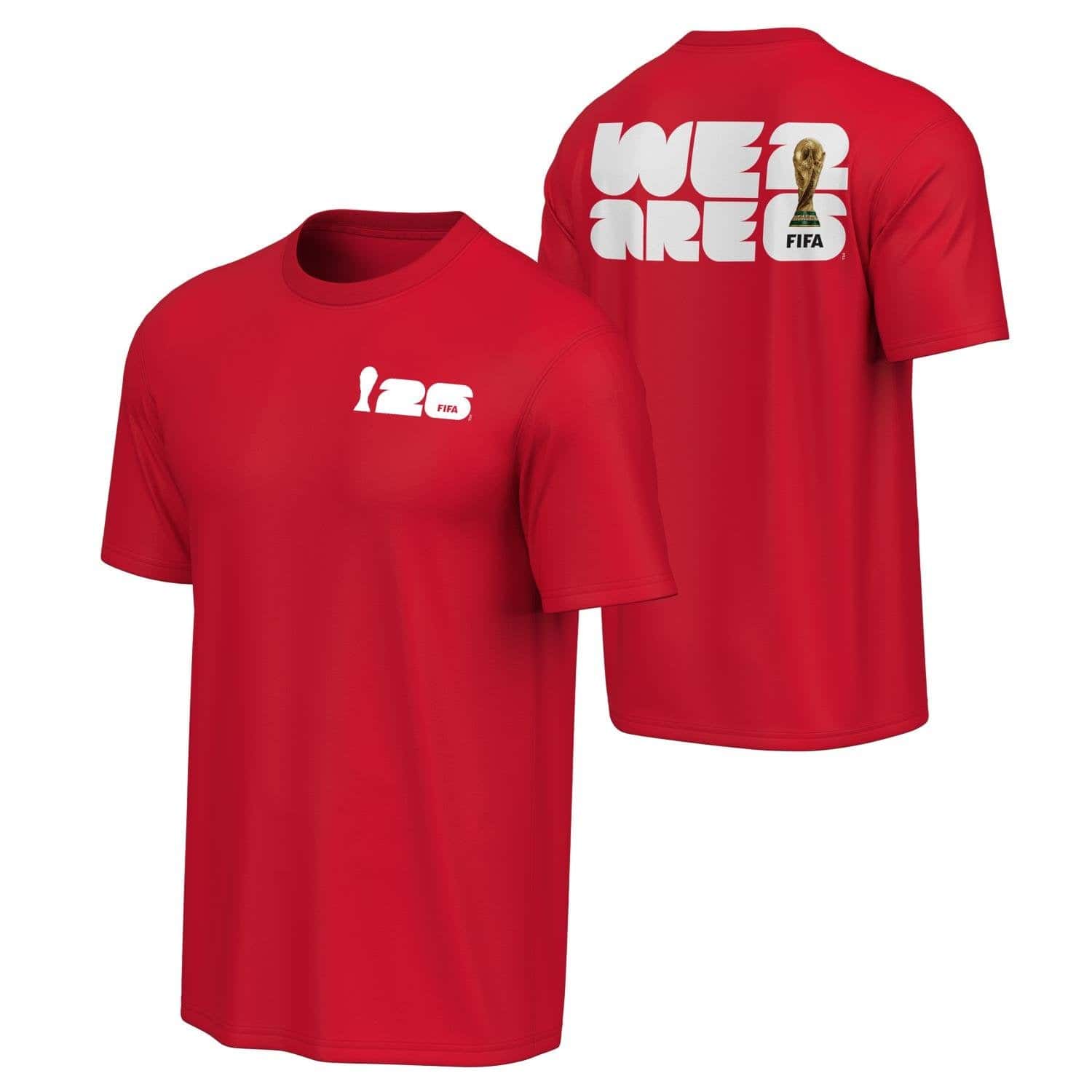 World Cup 2026 We Are 2026 Red T Shirt