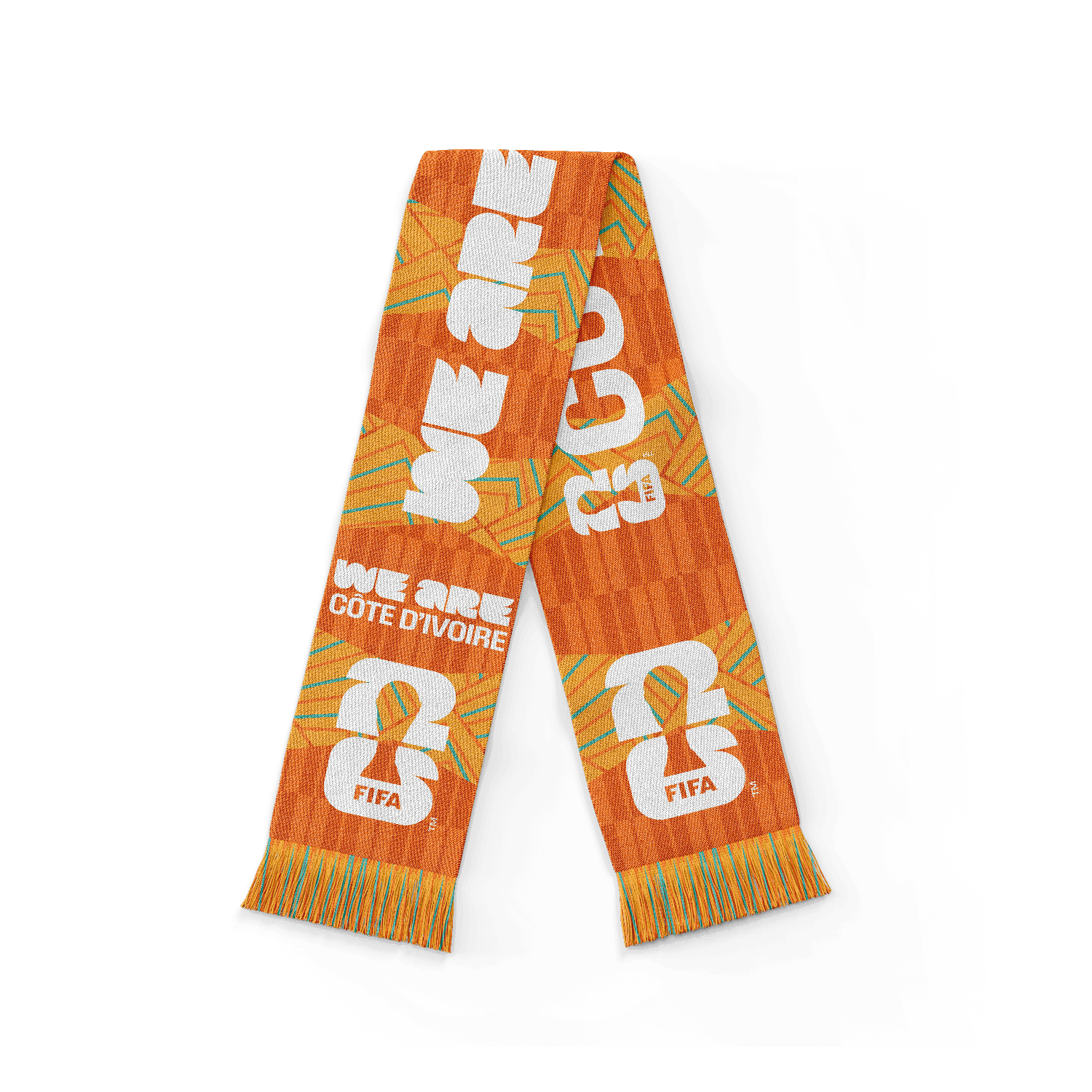 World Cup We Are C Te Divoire Scarf